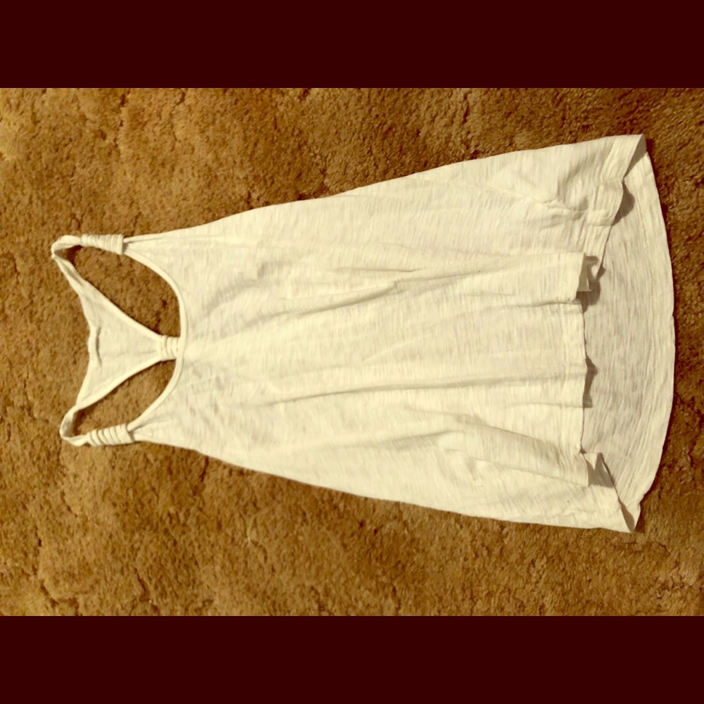 White tank top
